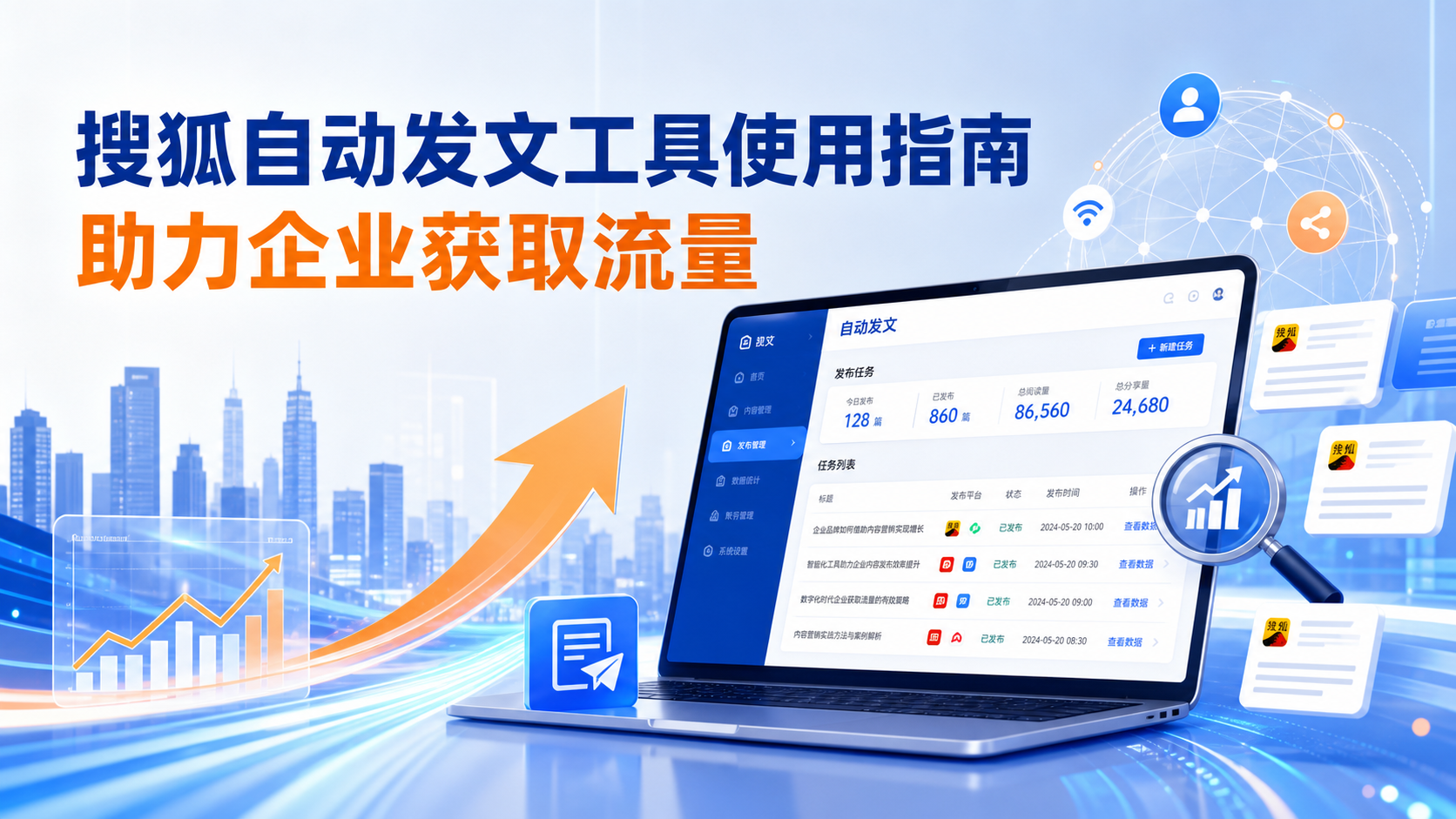 搜狐自动发文工具的使用指南：助力鸡西企业获取流量