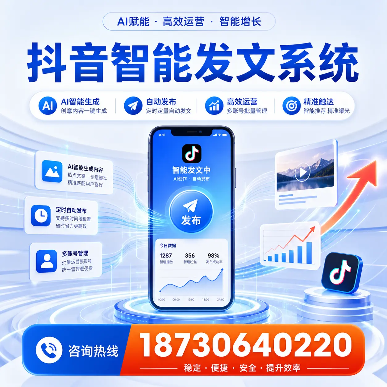 如何通过抖音智能发文系统提升 鸡西 企业的市场竞争力